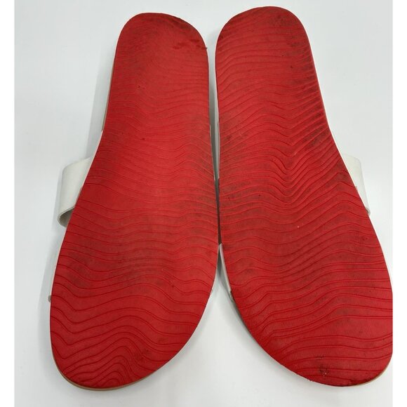 Reef Cushion Vista MLB Chicago Cubs Sandals - Women’s Size 10 White - Picture 8 of 9